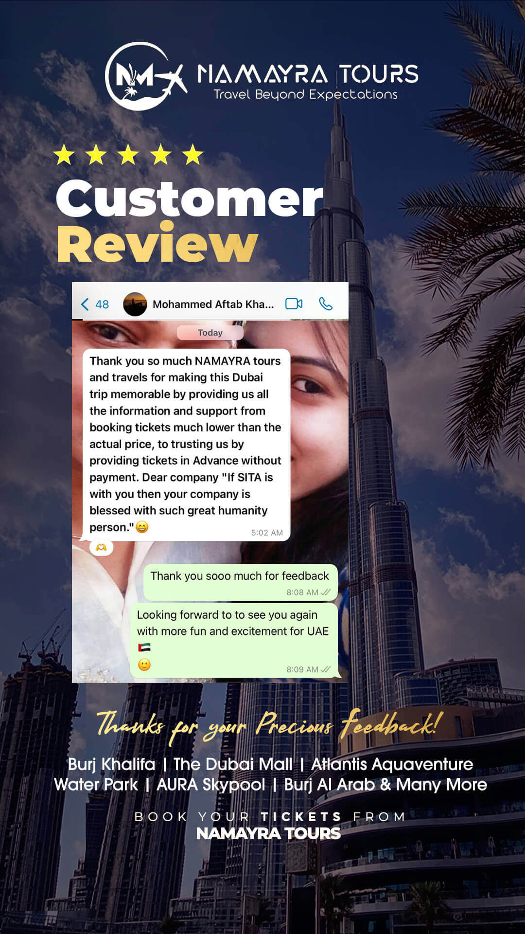 Namayra Tourism Review